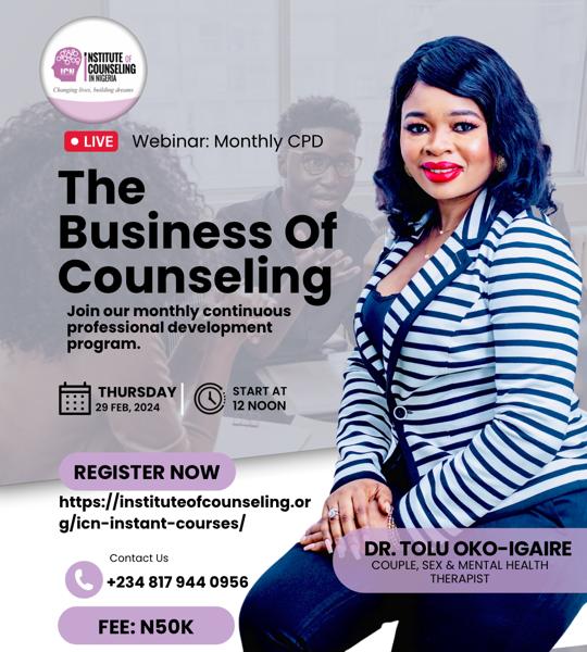 The Business Of Counseling